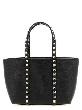 Valentino Garavani Black Calfskin Tote Womens Bag