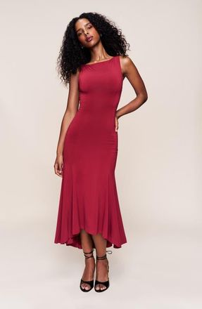 Guizio Daye Midi Dress in Bordeaux at Nordstrom, Size Xx-Small
