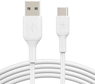Belkin Boostcharge Cable Usb C, (cable Usb-c A Usb-a, Cable Usb Tipo C Para Iphone 16, Iphone 15, Samsung Galaxy S24, S23, Pixel, Ipad Pro, Macbook, Nintendo