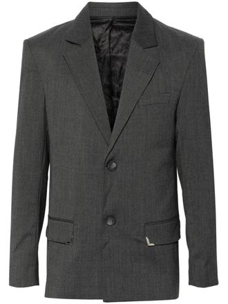 Han Kjobenhavn Blazer monopetto - Grigio