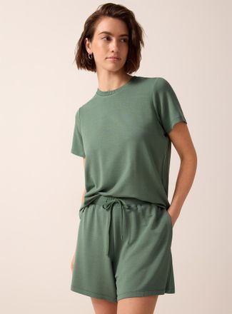 Miiyu Womens Brushed underside supple lounge short