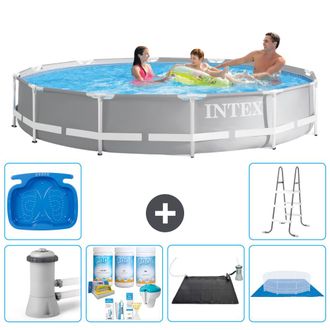 Intex Piscina Prism Frame Redonda - 366x76 Cm - 8-piezas S21070