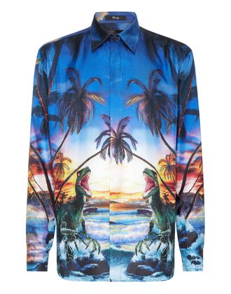 Philipp Plein Shirt Hawaii