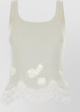 Ermanno Scervino cotton tank top