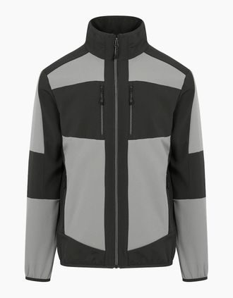 Regatta Mens Regatta Professional Unisex Adult 2 Layer Soft Shell Jacket - Black - Size: 44/Regular