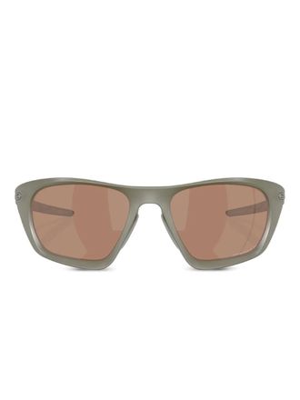 Oakley Occhiali da sole Lateralis avvolgenti - Verde