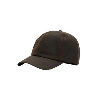 Barbour Mho0005 Oversized gewaxte katoenen hoed - Heren - Accessoires - Bruin - Maat: ONE Size Katoen