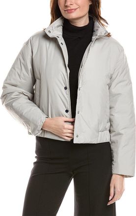 Lafayette 148 New York Stand Collar Puffer Coat