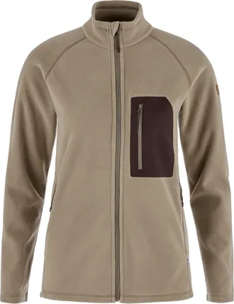 Fj&auml;llr&auml;ven Womens Kaipak Fleece Jacket Brown XS