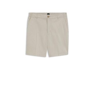BOSS Stretch-cotton shorts in a modern fit