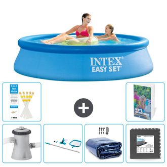 Intex Piscina Easy Set Redonda - 244x61 Cm - 7-piezas S217