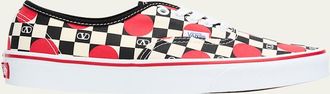 Valentino Garavani x Vans Authentic Checkered VLogo Sneakers