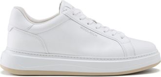 Woolrich Classic Arrow leather sneakers - men - Leather/Polyester/Polyester/Leather/Rubber - 45 - White