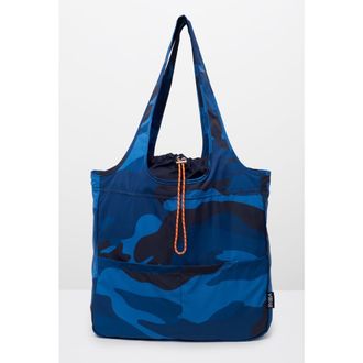 BYBBA The Balos Tote Bag in Cobalt Blue Camo at Nordstrom