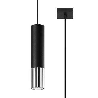 OEM L&aacute;mpara Colgante Salixa 1 Gu10 Negra Lumilo 09.149.40