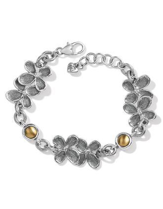 Brighton Womens Everbloom Bracelet In Silver / Gold