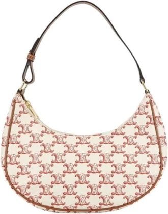 Celine Pre-owned Shoulder Bags, female, Beige, Size: ONE SIZE Pre-owned Plastic Shoulder Bag