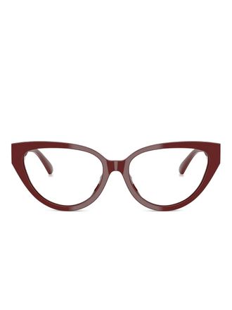 Jimmy Choo Eyewear Occhiali cat-eye - Rosso