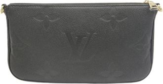 Louis Vuitton Pre-owned Pochette Schoudertas - Dames - Vintage Schoudertas - Zwart - ONE Size - Vintage