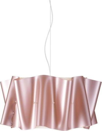 Linea Zero Suspensi&oacute;n De Metal Rosa En Metal Cromado Cm. 50x27h