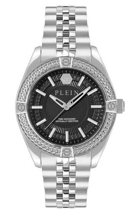 Philipp Plein Icon Chain Bracelet Watch, 43mm in Stainless Steel at Nordstrom