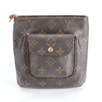 Louis Vuitton Monogram Brown Monogram Monogram Clutch Bag Pouch (Pre-Owned)
