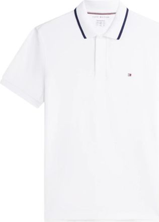 Tommy Hilfiger Polo - Heren - Polos - Wit - L - Tops