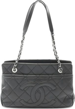 Chanel Borsa a spalla anni 12-13 - Nero