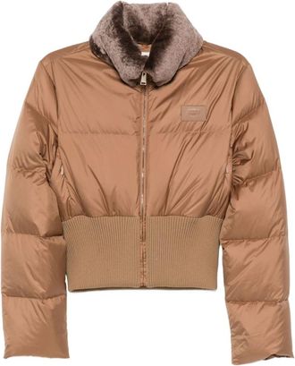 Fendi Brown Cropped Jacket