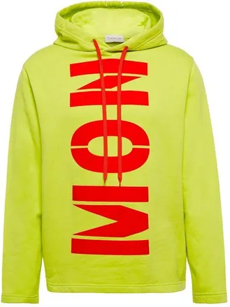 Moncler Bicolor Cotton Mens Hoodie