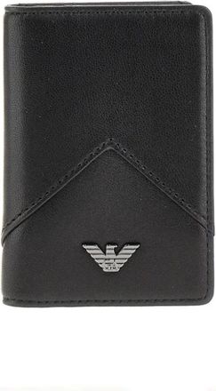Emporio Armani Portefeuilles & Kaarthouders - Heren - Portefeuilles - Zwart - ONE Size - Accessoires