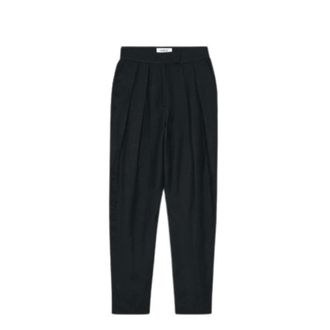 BA&SH Dames, Broeken, Zwart, Maat: XS Linnen