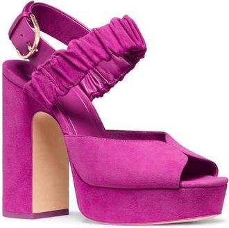 Kate Spade New York sylvie platform sandal in Beet at Nordstrom, Size 9.5