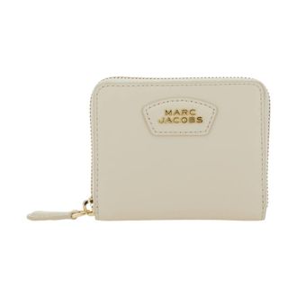 Marc Jacobs Accessoires, Dames, Wit, ONE Size, The Slim Compact Wallet