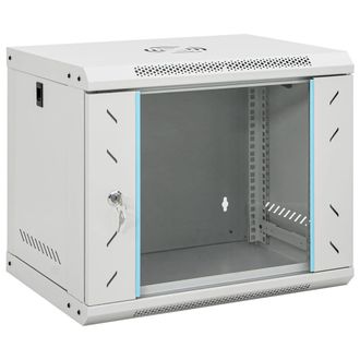 vidaXL Armadietto Di Rete A Parete 9u Da 19 Ip20 53x40x45 Cm - Vidaxl