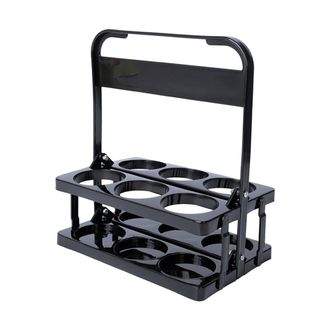 OEM Soporte Para Botellas De Cerveza Que Ahorra Espacio - Negro