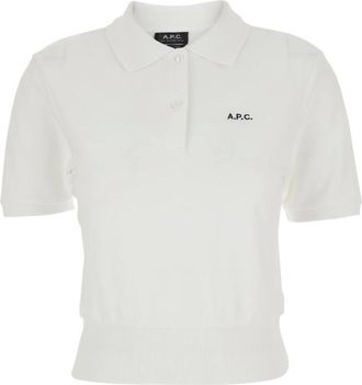 A.P.C. Mujer, Camisetas, Blanco, Talla: M