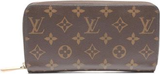 Louis Vuitton Portafoglio con zip Lisa Monogram 2021-2025 - Marrone
