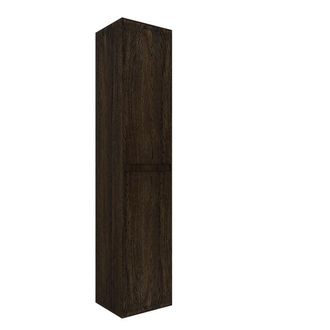 Saniclass Holz Pure Hoge kast - 180x38x38cm - 2 deuren - Eiken charcoal