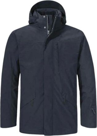 Sch&ouml;ffel 3in1 Parka Style Borkol MNS - Heren - Mantels - Blauw - Maat: 4XL Zijde