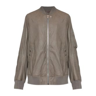 Rick Owens Jassen, Heren, Bruin, M, Katoen, Klassiek Pilotenjack