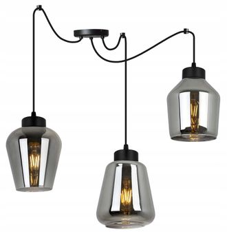 OEM L&aacute;mpara Colgante Moderna Y Elegante Con Pantalla De Cristal
