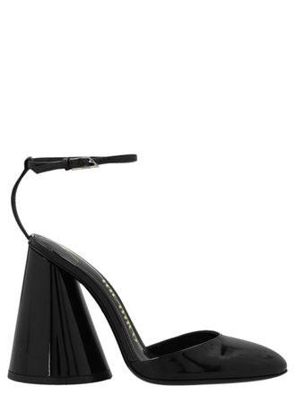 The Attico Black Pointed Toe Heels