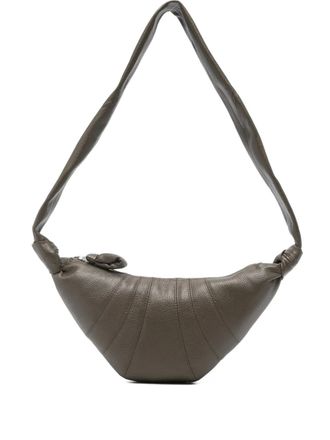 Christophe Lemaire small Croissant bag - unisex - Calf Leather - One Size - Brown