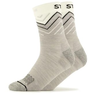 Stoic Merino Running Socks Q+ Laufsocken - Unisex | grau