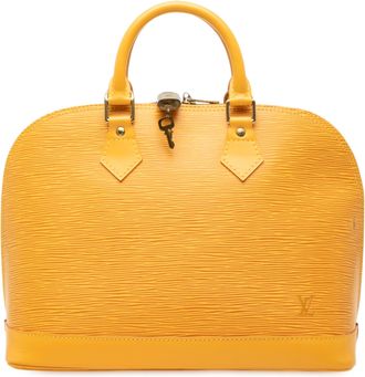 Louis Vuitton Pre-owned Womens Epi Alma Pm - Gold Leather - One Size