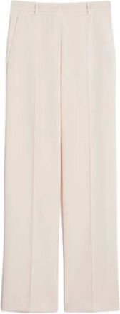 Max Mara Broeken, Dames, Roze, L, Wol, Mstquasar Broek