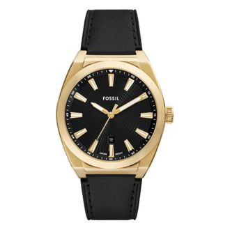 Fossil Heren, Accessoires, Geel, Maat: ONE Size Leer