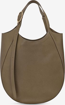 Longchamp Shopper aus genarbtem Leder Le Foulonné XL