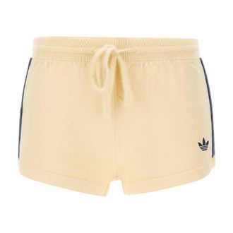 adidas Pantalones cortos de punto - Sport - Mujer - Beige - XS